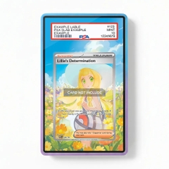 Khung thiết kế Lillie's Determination 184-132 SIR SAR Mega Evolution Base Set bảo vệ thẻ bài - Extended Art Case for trading card Pokemon