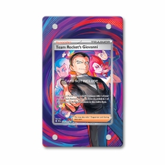 Khung thiết Team Rocket's Giovanni 238-182 SIR SAR Destined Rivals bảo vệ thẻ bài - Extended Art Case for trading card Pokemon