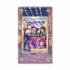 Khung thiết kế Friends in Galar TG23 Trainer Gallery Silver Tempest bảo vệ thẻ bài - Extended Art Case for trading card Pokemon