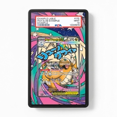 Khung thiết Mega Dragonite ex 271-217 Attack Rare Ascended Heroes bảo vệ thẻ bài - Extended Art Case for trading card Pokemon