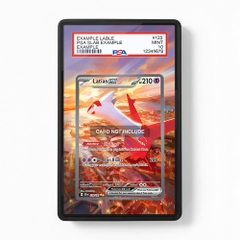 Khung thiết kế Latias ex 239-191 SIR SAR Surging Sparks bảo vệ thẻ bài - Extended Art Case for trading card Pokemon