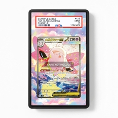 Khung thiết kế Mega Clefable ex SIR SAR Nihil Zero Perfect Order bảo vệ thẻ bài - Extended Art Case for trading card Pokemon