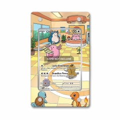 Khung thiết kế Chansey 187-167 IR AR Twilight Masquerade bảo vệ thẻ bài - Extended Art Case for trading card Pokemon