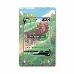 Khung thiết kế Greedent V 257-264 SIR SAR Fusion Strike Alternate Art bảo vệ thẻ bài - Extended Art Case for trading card Pokemon