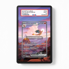 Khung thiết kế Charizard ex 199-165 SIR SAR Pokemon 151 bảo vệ thẻ bài - Extended Art Case for trading card Pokemon