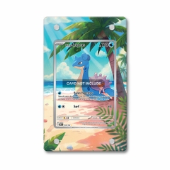 Khung thiết Misty's Lapras 194-182 IR AR Destined Rivals bảo vệ thẻ bài - Extended Art Case for trading card Pokemon