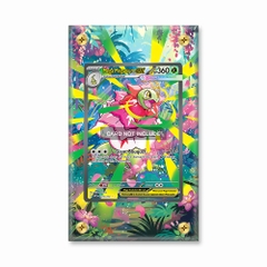 Khung thiết Mega Meganium ex 272-217 SIR SAR Ascended Heroes bảo vệ thẻ bài - Extended Art Case for trading card Pokemon