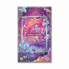 Khung thiết kế Tinkatink 216-193 IR AR Paldea Evolved bảo vệ thẻ bài - Extended Art Case for trading card Pokemon