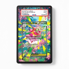Khung thiết Mega Meganium ex 272-217 SIR SAR Ascended Heroes bảo vệ thẻ bài - Extended Art Case for trading card Pokemon