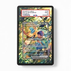 Khung thiết Hop's Zacian ex 186-159 SIR SAR Journey Together bảo vệ thẻ bài - Extended Art Case for trading card Pokemon