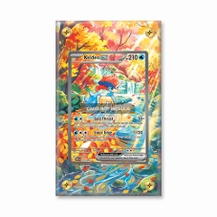 Khung thiết kế Keldeo ex 167-086 SIR SAR White Flare bảo vệ thẻ bài - Extended Art Case for trading card Pokemon