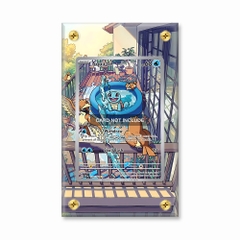 Khung thiết kế Squirtle 148-142 IR AR Stellar Crown bảo vệ thẻ bài - Extended Art Case for trading card Pokemon