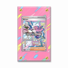 Khung thiết kế Miriam 251-198 SIR SAR Scarlet Violet Base Set bảo vệ thẻ bài - Extended Art Case for trading card Pokemon