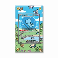 Khung thiết kế Mew ex 232-091 SIR SAR Paldean Fates bảo vệ thẻ bài - Extended Art Case for trading card Pokemon