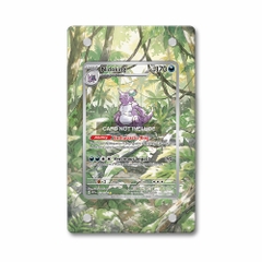 Khung thiết kế Nidoking 174-165 IR AR Scarlet & Violet 151 bảo vệ thẻ bài - Extended Art Case for trading card Pokemon