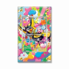 Khung thiết Iono's Wattrel 231-217 IR AR Ascended Heroes bảo vệ thẻ bài - Extended Art Case for trading card Pokemon