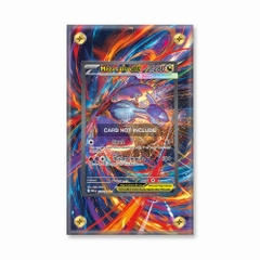 Khung thiết kế Mega Latias 181-132 SIR SAR Mega Evolution Base Set bảo vệ thẻ bài - Extended Art Case for trading card Pokemon