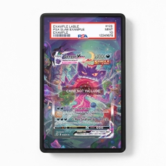 Khung thiết kế Gengar VMAX 271-264 SIR SAR Fusion Strike Alternate Art bảo vệ thẻ bài - Extended Art Case for trading card Pokemon