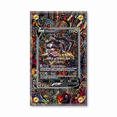 Khung thiết kế Giratina V 186-196 SIR SAR Lost Origin Alternate Art bảo vệ thẻ bài - Extended Art Case for trading card Pokemon