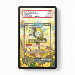 Khung thiết Meloetta ex 167-086 SIR SAR Black Bolt bảo vệ thẻ bài - Extended Art Case for trading card Pokemon