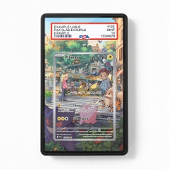 Khung thiết kế Pikachu 173-165 IR AR Scarlet & Violet 151 bảo vệ thẻ bài - Extended Art Case for trading card Pokemon