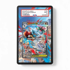 Khung thiết kế Mega Lucario ex 179-132 SIR SAR Mega Evolution Base Set bảo vệ thẻ bài - Extended Art Case for trading card Pokemon