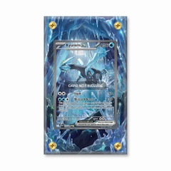 Khung thiết Kyurem ex 165-086 SIR SAR Black Bolt bảo vệ thẻ bài - Extended Art Case for trading card Pokemon