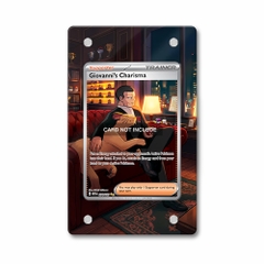 Khung thiết kế Giovanni's Charisma 204-165 SIR SAR Pokemon 151 bảo vệ thẻ bài - Extended Art Case for trading card Pokemon