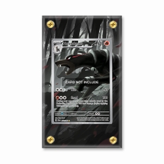 Khung thiết kế Houndoom 066-064 IR AR Shrouded Fable bảo vệ thẻ bài - Extended Art Case for trading card Pokemon