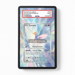 Khung thiết kế Cresselia 071-064 IR AR Shrouded Fable bảo vệ thẻ bài - Extended Art Case for trading card Pokemon
