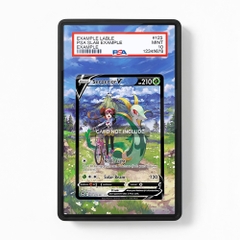Khung thiết kế Serperior V TG13 Trainer Gallery Silver Tempest bảo vệ thẻ bài - Extended Art Case for trading card Pokemon