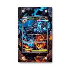 Khung thiết kế Mega Charizard X ex 125-094 SIR SAR Phantasma Flames bảo vệ thẻ bài - Extended Art Case for trading card Pokemon