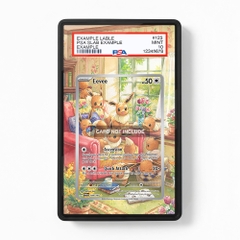 Khung thiết kế Eevee 188-167 IR AR Twilight Masquerade bảo vệ thẻ bài - Extended Art Case for trading card Pokemon