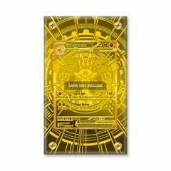 Khung thiết kế Mega Lucario ex 188-132 MUR Mega Evolution Base Set bảo vệ thẻ bài - Extended Art Case for trading card Pokemon