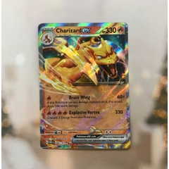 Thẻ hình Pokemon Charizard ex 006/165 - Lá bài lẻ Scarlet & Violet 151 Ultra Rare tiếng Anh chính hãng