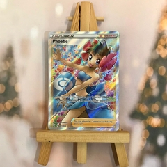 Thẻ hình Pokemon Phoebe 161/163 - Lá bài lẻ Full Art Ultra Rare tiếng Anh chính hãng