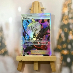 Thẻ hình Pokemon Gladion 109/111 - Lá bài lẻ Full Art Ultra Rare tiếng Anh chính hãng