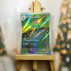 Thẻ hình Pokemon Ivysaur 167/165 - Lá bài lẻ Scarlet & Violet 151 Illustration Rare tiếng Anh chính hãng