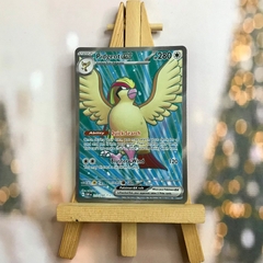 Thẻ hình Pokemon Pidgeot ex 217/197 - Lá bài lẻ Obsidian Flames Full Art Secret Rare tiếng Anh chính hãng