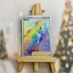 Thẻ hình Pokemon Serena 207/195 - Lá bài lẻ Silver Tempest Hyper Rare tiếng Anh chính hãng