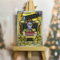 Thẻ hình Pokemon Gimmighoul 198/182 - Lá bài lẻ Paradox Rift Illustration Rare tiếng Anh chính hãng