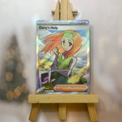 Thẻ hình Pokemon Daisy's Help 195/165 - Lá bài lẻ Scarlet & Violet 151 Full Art Secret Rare tiếng Anh chính hãng