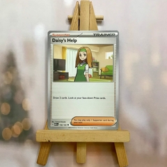 Thẻ hình Pokemon Daisy's Help 158/165 - Lá bài Scarlet & Violet 151 Uncommon Reverse Holo tiếng Anh chính hãng