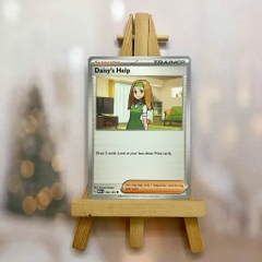 Thẻ hình Pokemon Daisy's Help 158/165 - Lá bài Scarlet & Violet 151 Uncommon Reverse Holo tiếng Anh chính hãng