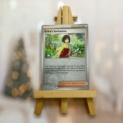 Thẻ hình Pokemon Erika's Invitation 160/165 - Lá bài Scarlet & Violet 151 Common Reverse Holo tiếng Anh chính hãng