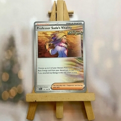 Thẻ hình Pokemon Professor Sada's Vitality 170/182 - Lá bài SVE Paradox Rift Common Reverse Holo tiếng Anh chính hãng