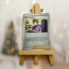 Thẻ hình Pokemon Bill's Transfer 156/165 - Lá bài Scarlet & Violet 151 Common Reverse Holo tiếng Anh chính hãng