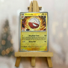 Thẻ hình Pokemon Electrode 101/165 - Lá bài Scarlet & Violet 151 Holo Rare Reverse Holo tiếng Anh chính hãng