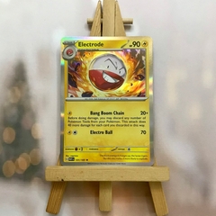 Thẻ hình Pokemon Electrode 101/165 - Lá bài Scarlet & Violet 151 Holo Rare Reverse Holo tiếng Anh chính hãng