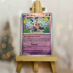 Thẻ hình Pokemon Mr. Mime 122/165 - Lá bài Scarlet & Violet 151 Holo Rare Reverse Holo tiếng Anh chính hãng